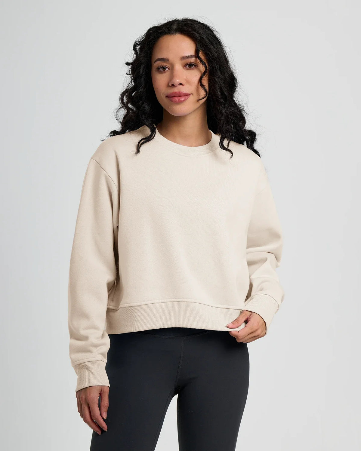 Free Fly Women's Northcoast Bamboo Fleece - Stone - M