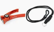 River Run Nippers With Lanyard Red