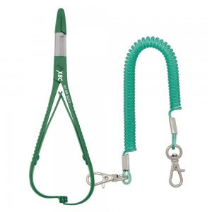 XBC Mitten Scissors Clamp With retractor green