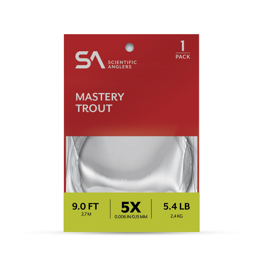 Mastery Trout Leader 7.5 3X