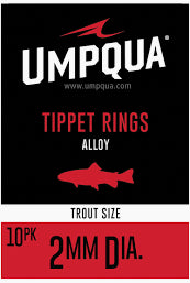 Ump 2MM Tippet Rings